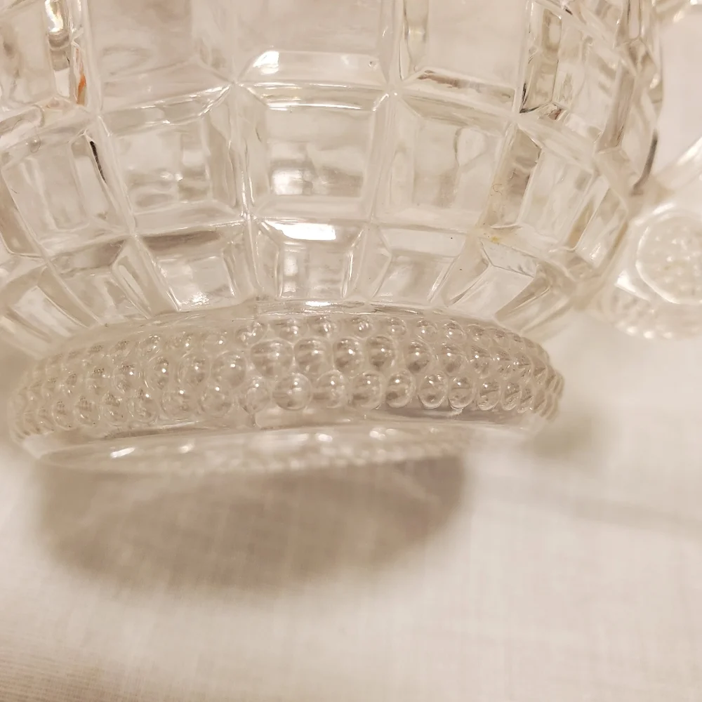 Heisey Victorian Pattern Open Sugar Bowl